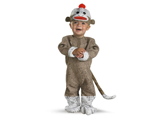 Sock Monkey Infant Costume Size 12-18 months