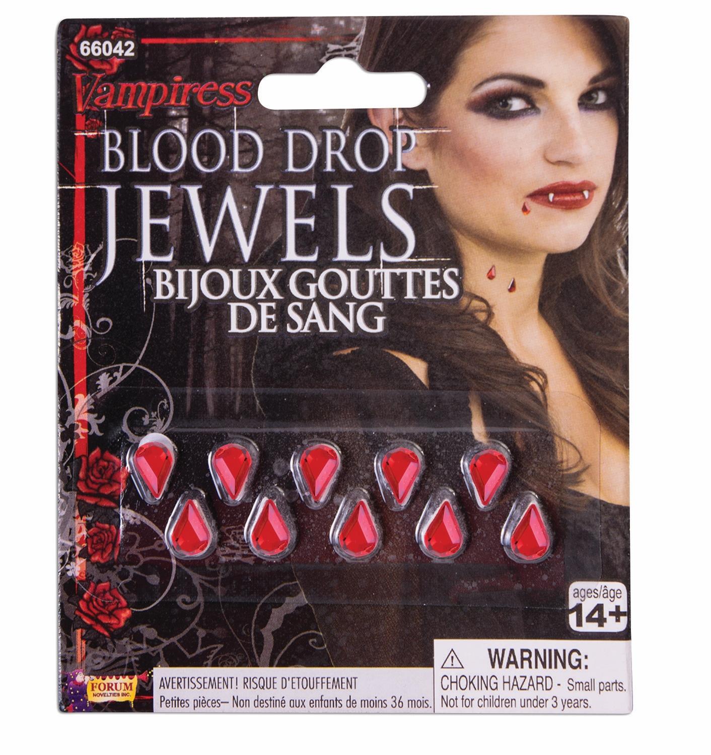 Vampiress Blood Drop Jewels