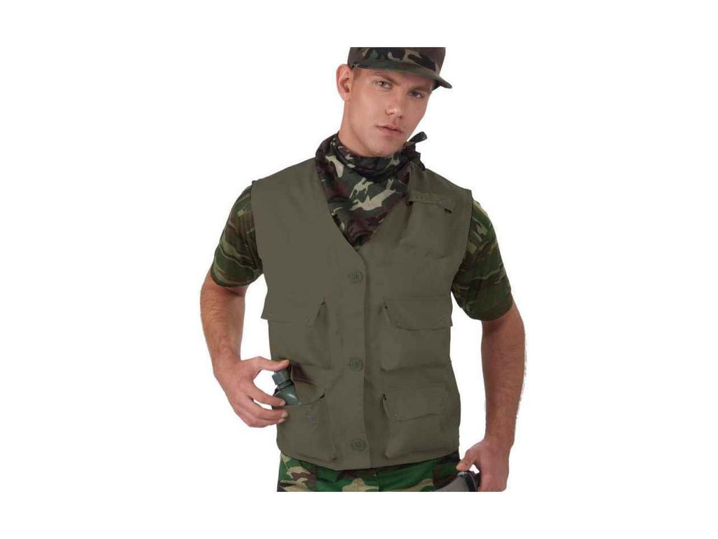 Combat Hero Vest Costume Accessory one size