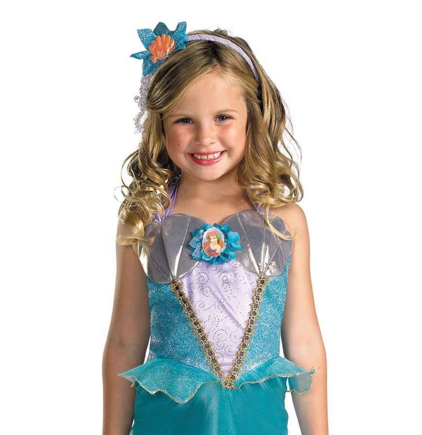 Disguise Storybook Ariel Prestige Costume Medium 7-8