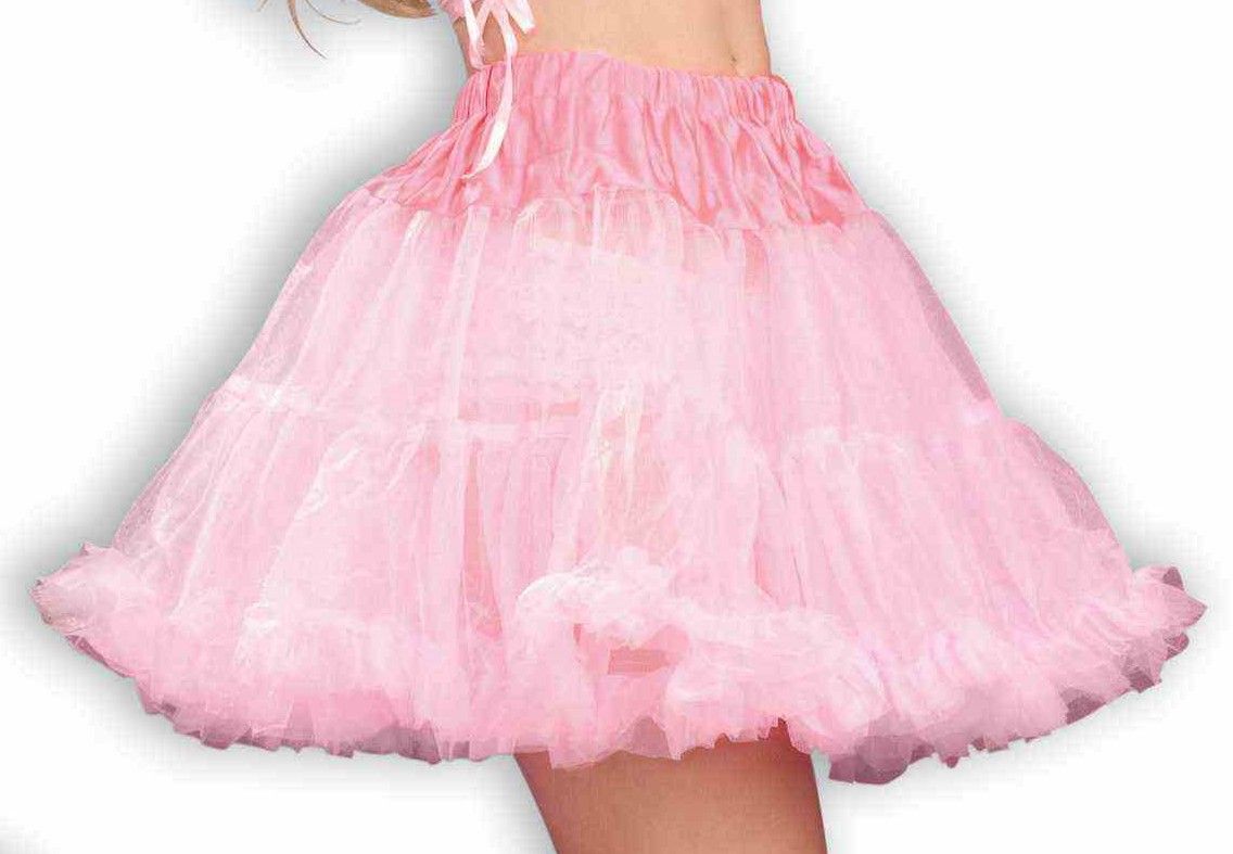 Above the Knee Pink Crinoline