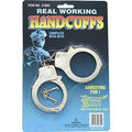 Real Working Handcuffs Costume Accessory with Keys