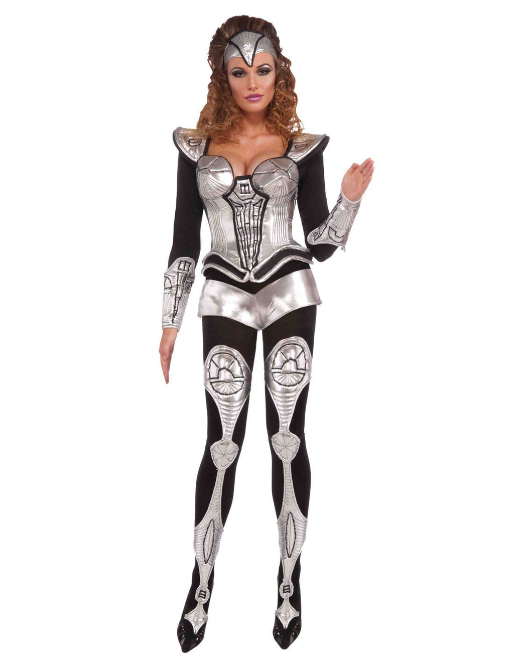 Forum Outta Space Sexy Cyborg Costume XS/SM