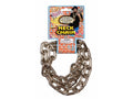 80's Big Silver Neck Chain Necklace Hip Hop Pimp Gangster Accessory