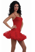 Red Petticoat Dress Adult Costume Size Standard