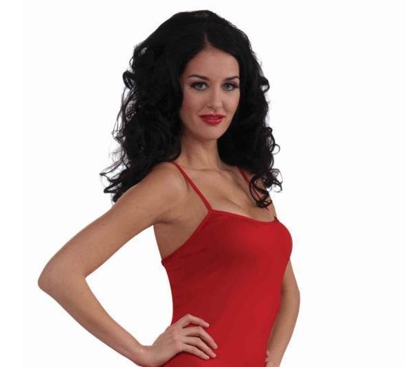 Red Petticoat Dress Adult Costume Size Standard
