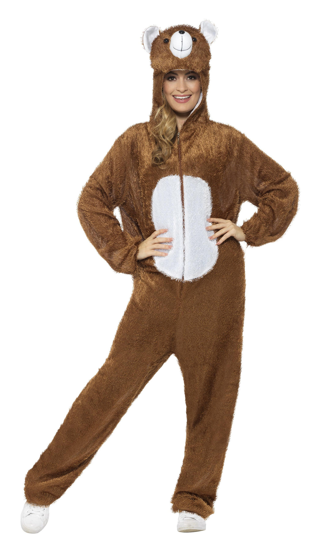 Smiffy's Bear Adult Costume with Hood Size Large