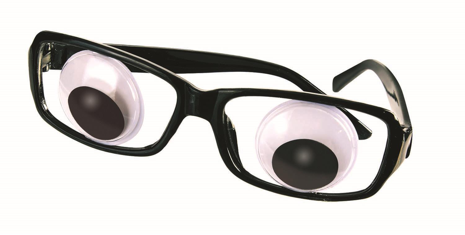 Wiggle Eye Glasses With Boggle Eyes Costume Glasses
