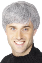 Load image into Gallery viewer, Smiffy&#39;s Men&#39;s Grey Corporate Modern Male Wig
