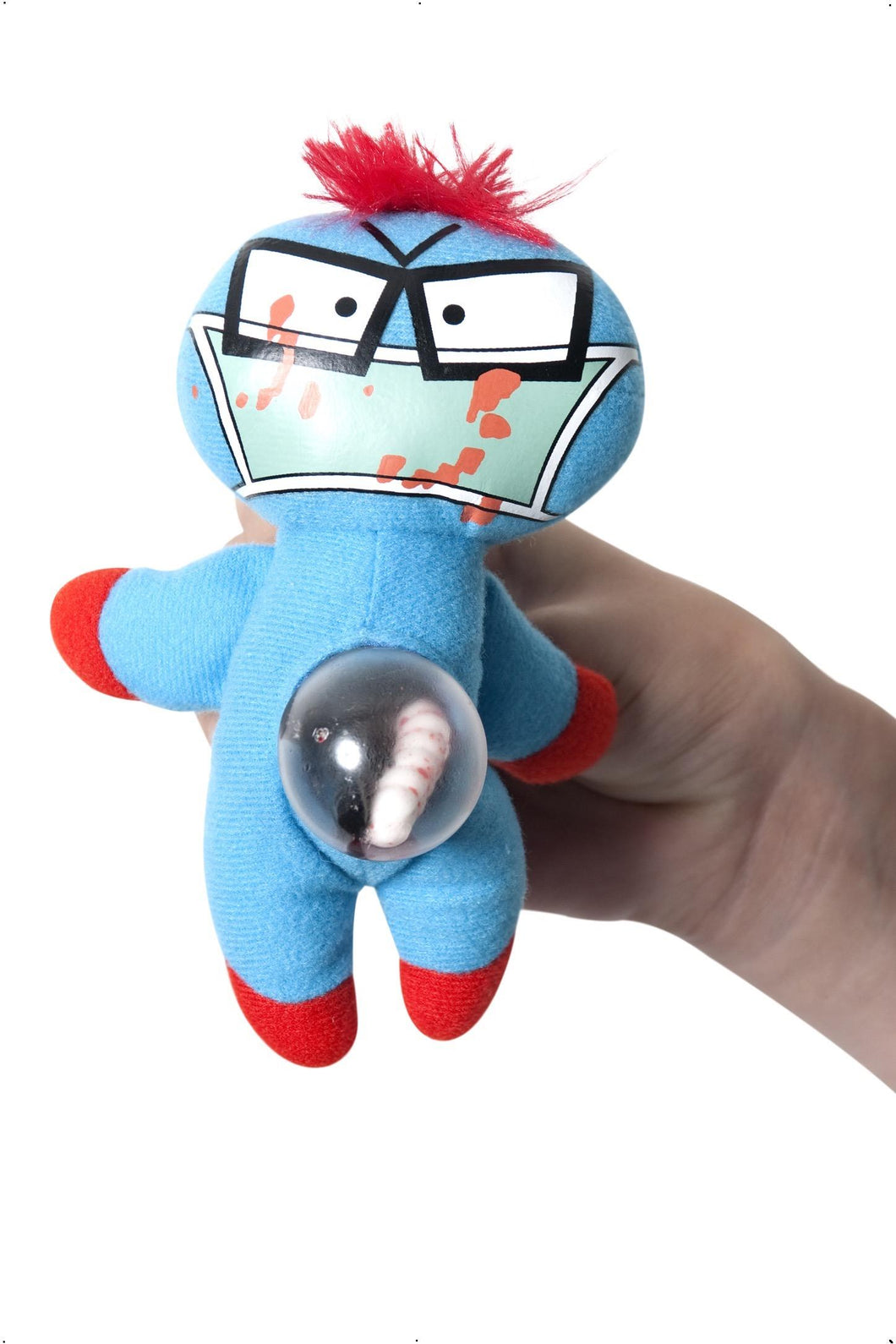 Mad Surgeon Squeezy Stuffed Monster Doll