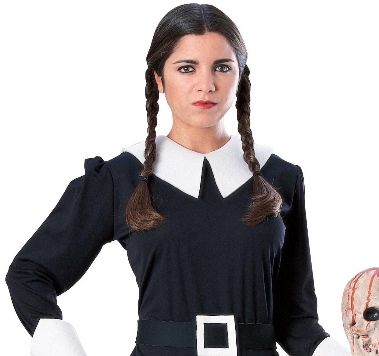Addams Family Wednesday Addams Adult Costume Size Large