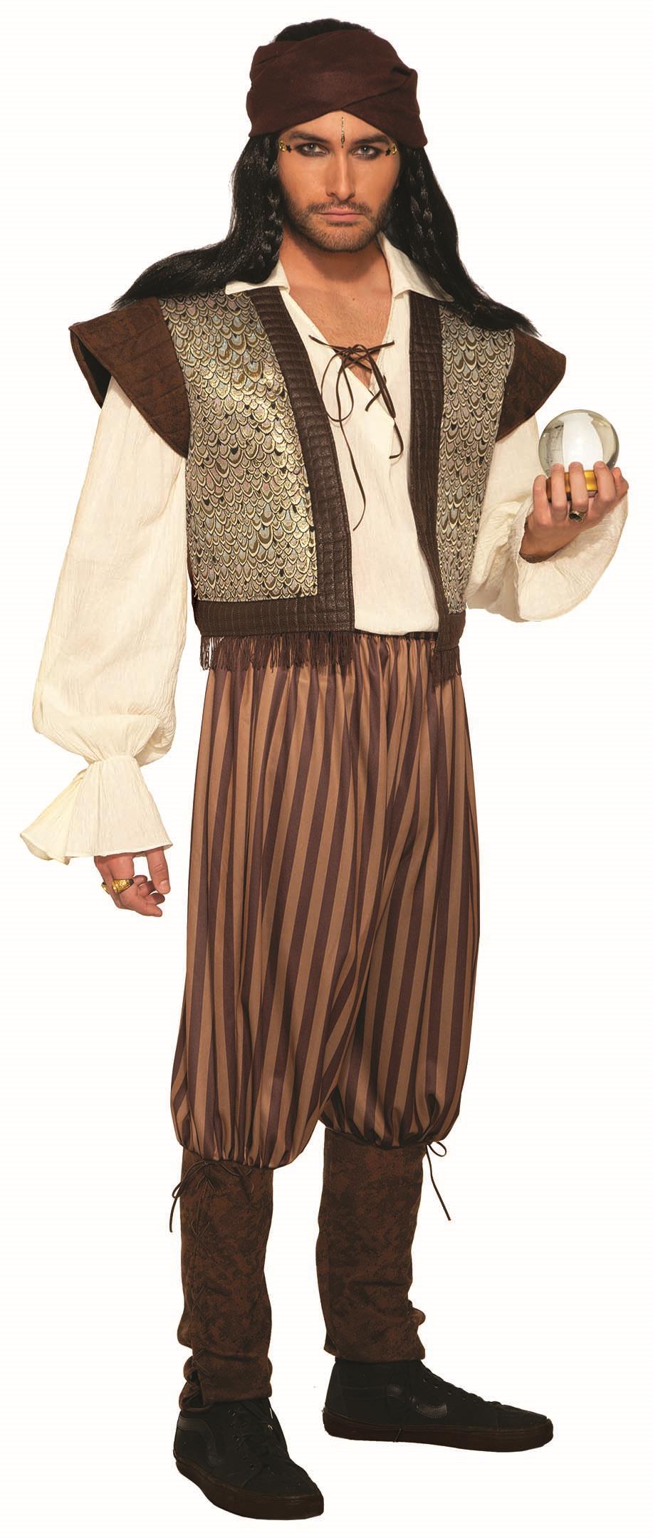 Woodland Fortune Teller Gypsy Men's Adult Costume