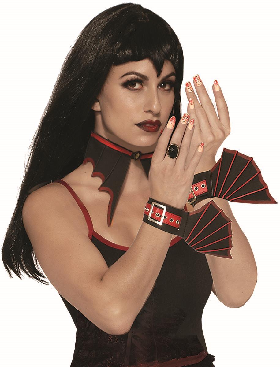 Vampire Wrist Cuffs Bat Wings Costume Accessories