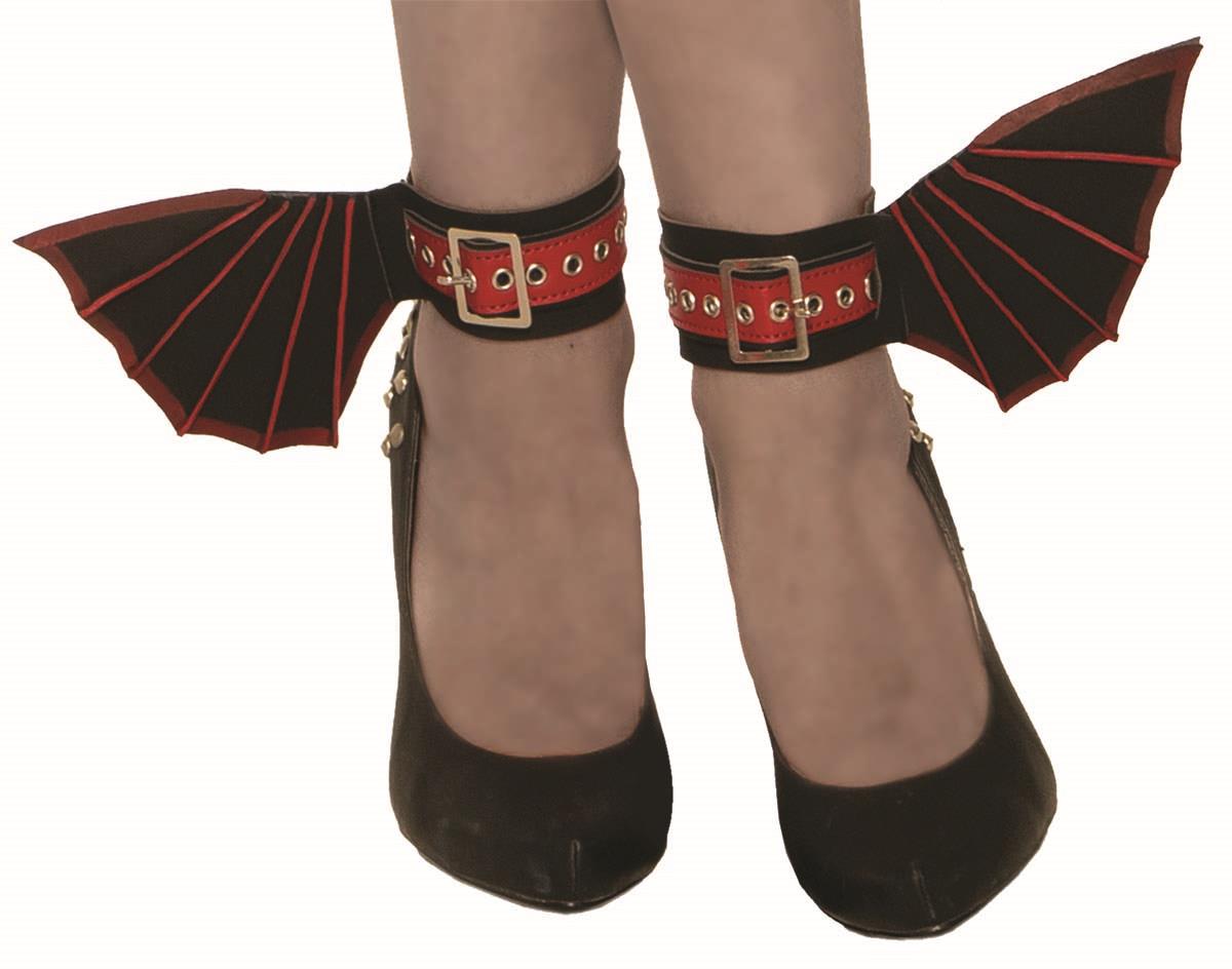 Vampire Ankle Cuffs Gothic Bat Wings Costume Accessories