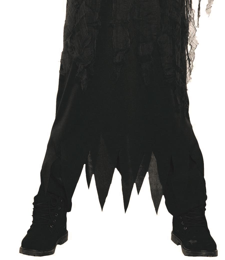 Night Reaper Child Grim Reaper Death Tattered RobeChild Small 4--6