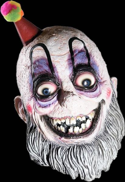 Mr. Curly Adult Scary Clown Mask Spaulding Devil Reject
