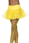 Yellow Tulle Petticoat Crinoline Costume Accessory