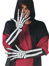 Load image into Gallery viewer, Fun World Skeleton Glove And Wrist Bone Adult Gloves

