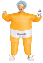 Load image into Gallery viewer, Adult Baby President Inflatable Donald Trump Costume Orange

