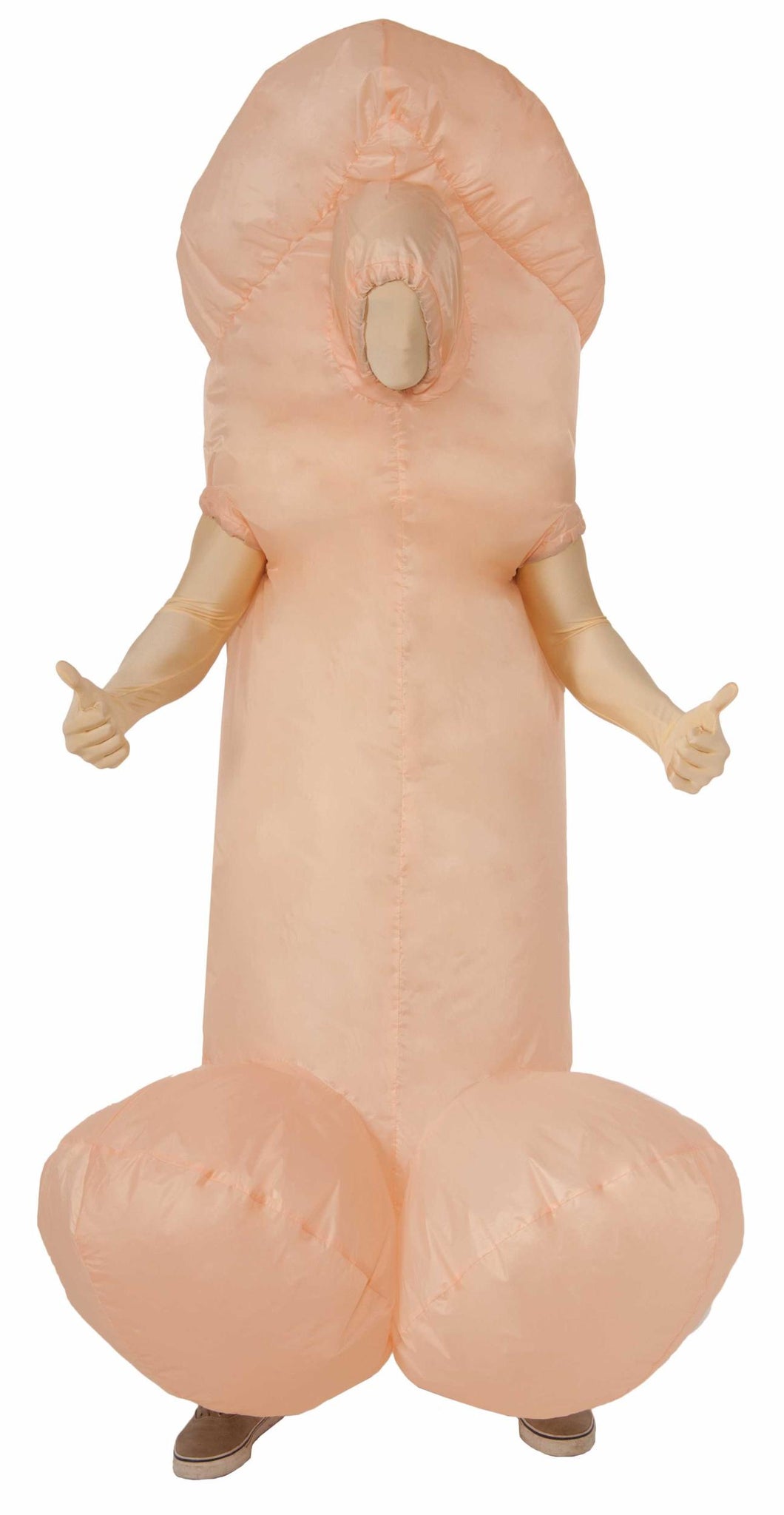 Inflatable Adult Battery Fan Operated Penis Costume