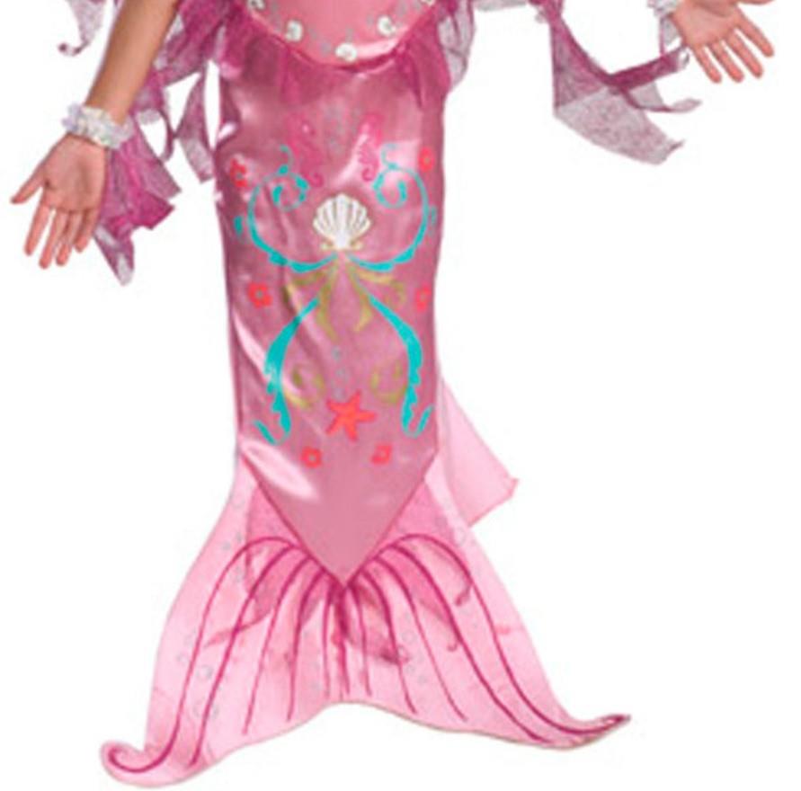 Pink Mermaid Child Girls Costume Size Medium 8-10