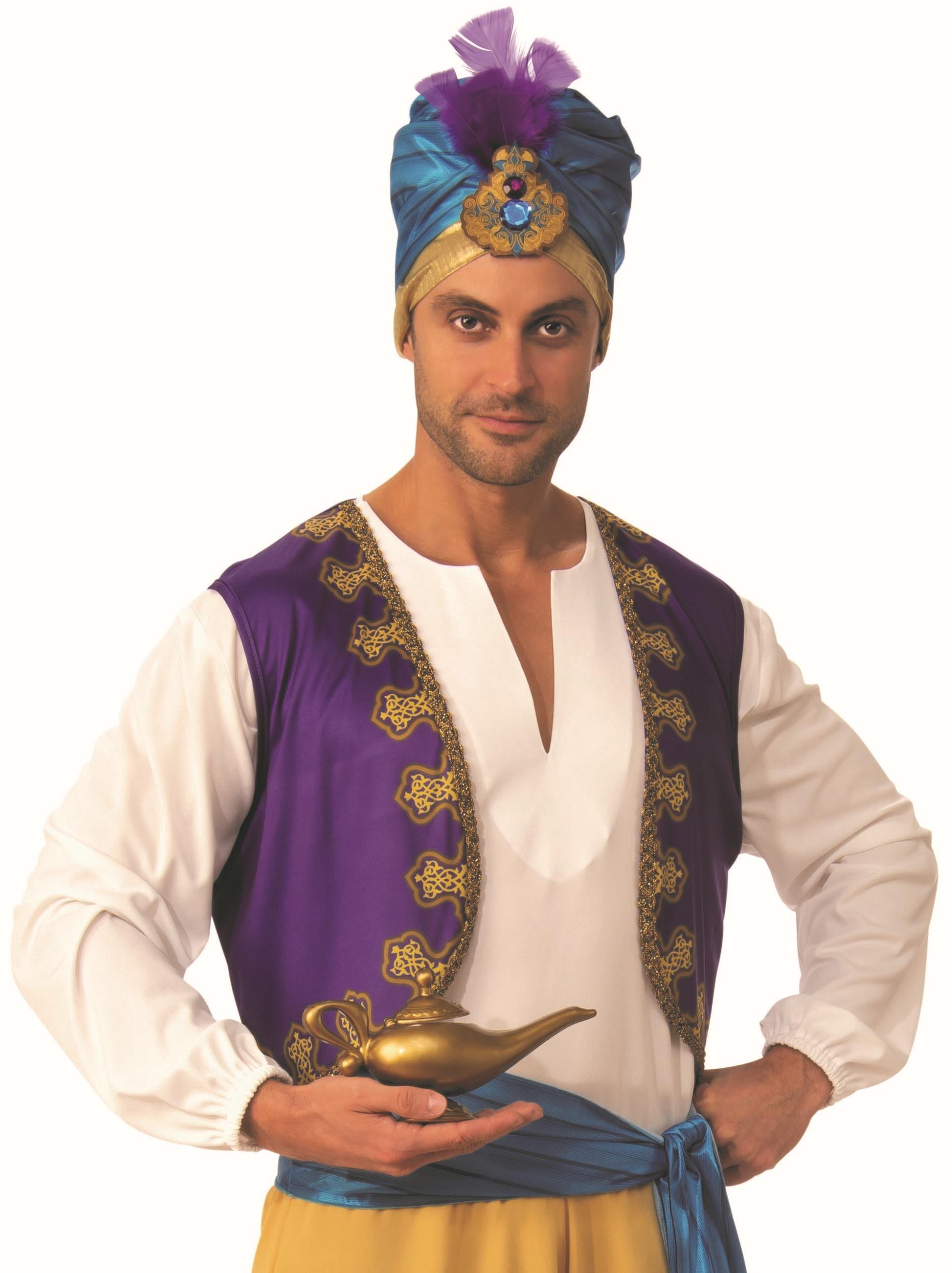 Sultan Arabian Prince Aladdin Adult Costume Size Standard