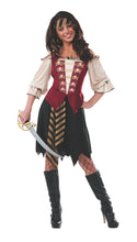 Load image into Gallery viewer, Elegant Pirate Cute Deck Hand Adult Costume Size Small 2-6
