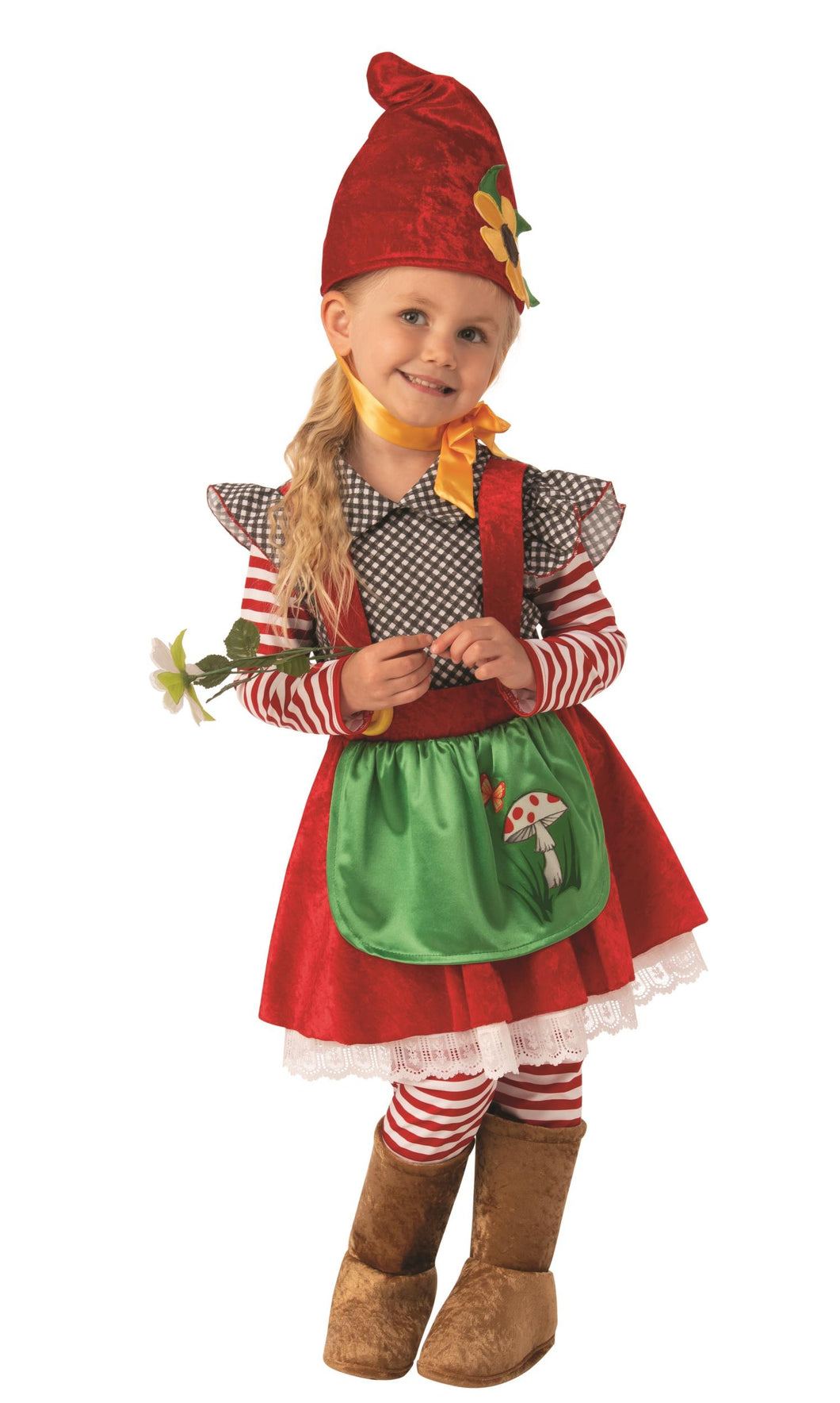 Garden Gnome Troll Girl Costume X-Small Toddler