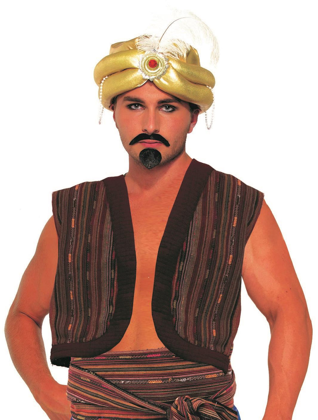 Desert Prince Aladdin Vest and Belt Costume Accessories