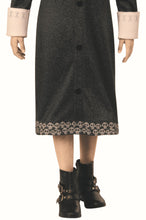 Load image into Gallery viewer, Wednesday Addams Family Black Dress Child Costume Small 4-6

