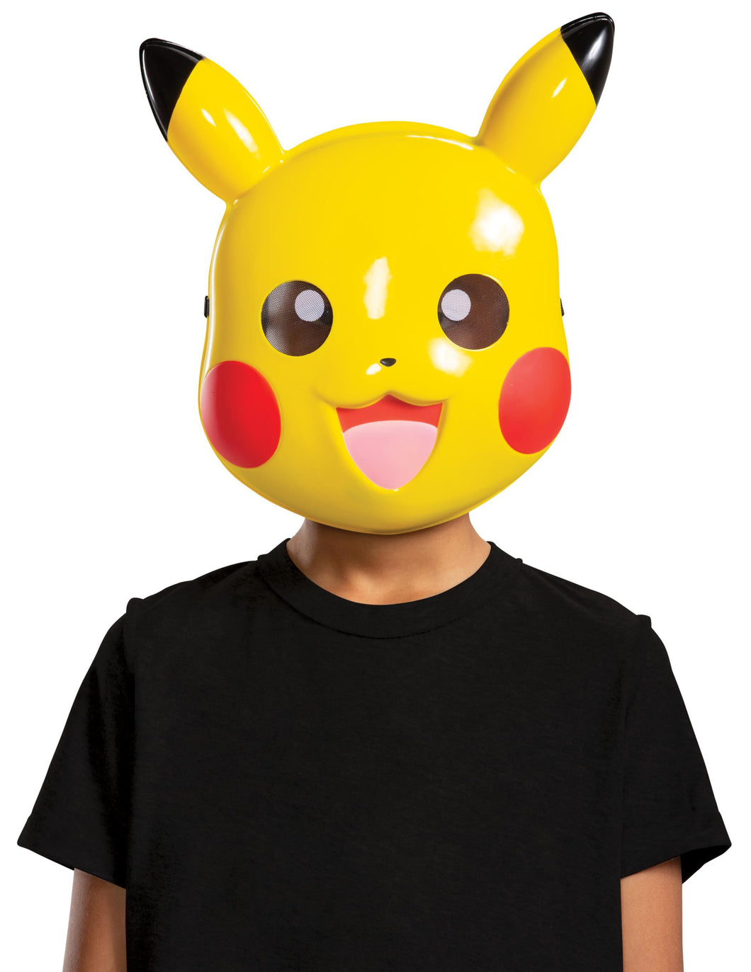 Pokeman Pikachu Plastic Costume Mask Child Size