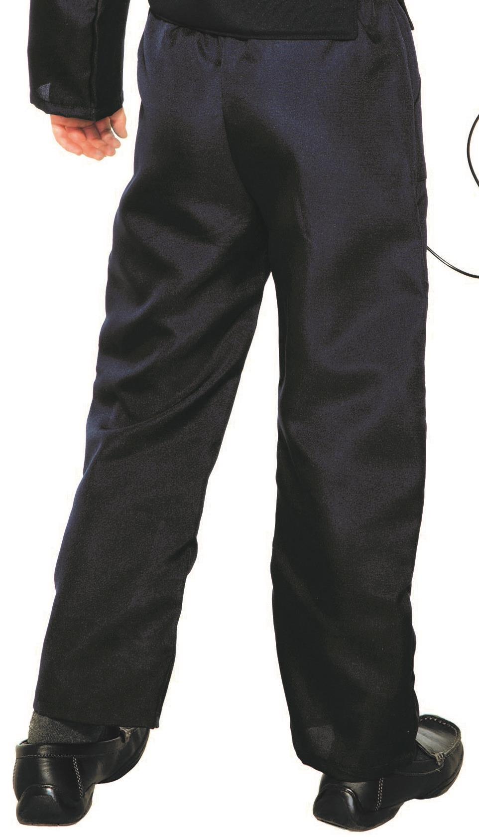 Police Swat Navy Blue Jumpsuit Costume Medium 8-10