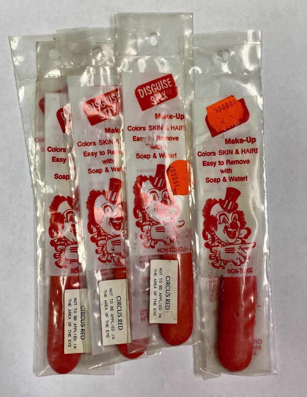 Graftobian Disguise Stix Circus Red Face and Hair Painting Makeup on a Stick