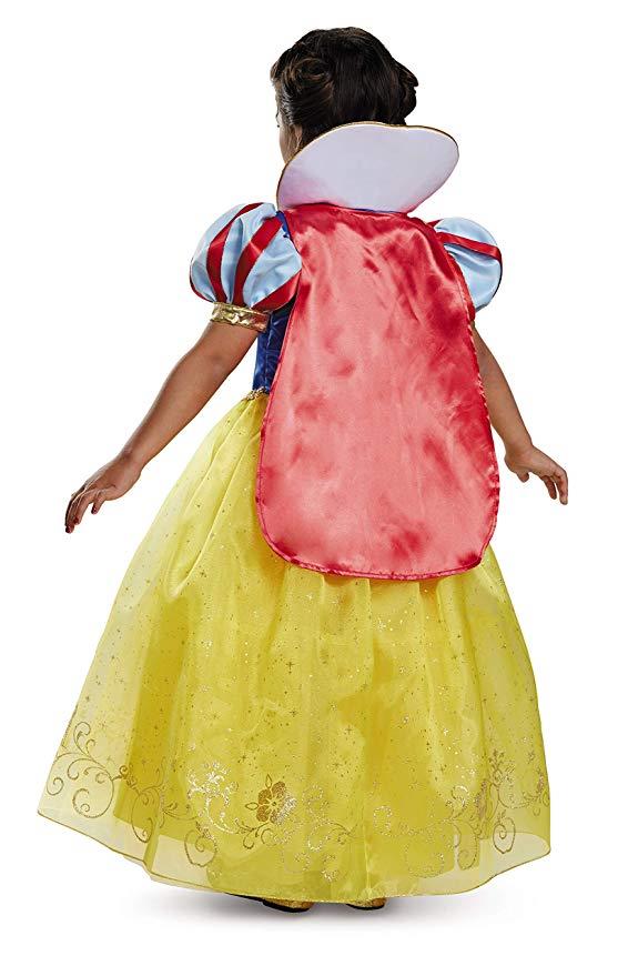 Disney's Disguise Snow White Prestige Costume Girls XS 3T-4T