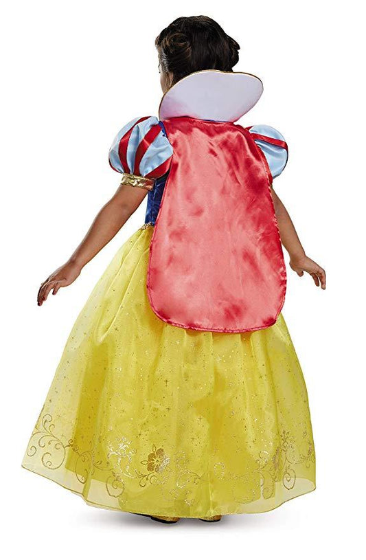Disney's Disguise Snow White Prestige Costume Girls XS 3T-4T