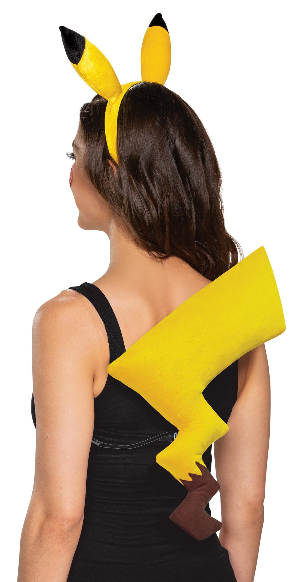 Pikachu Pokemon Yellow Headband and Tail Kit Adult