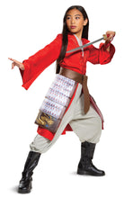 Load image into Gallery viewer, Mulan Hero Red Girls Princess Dress Disney Child Costume Small 4-6
