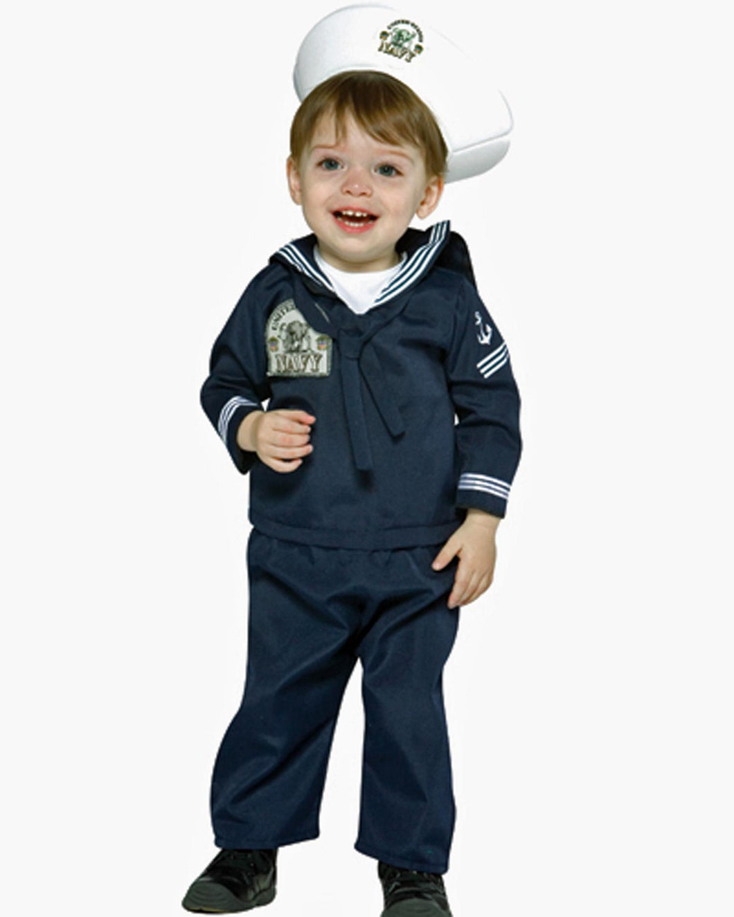 Navy Sailor Military Soldier Uniform Infant Costume 6-12 months