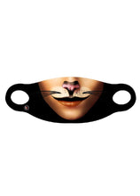 Load image into Gallery viewer, Reusable Halloween Face Cover Cat Design Cute Face Mask
