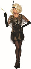 Load image into Gallery viewer, Black Roaring 20&#39;s Sequin Shawl Flapper Costume Accessory
