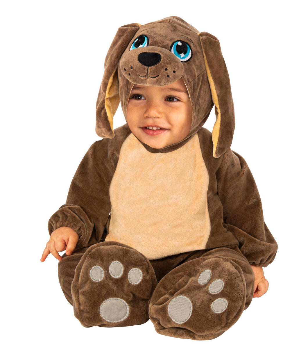 Brown Puppy Jumpsuit Costume Toddler 1-2