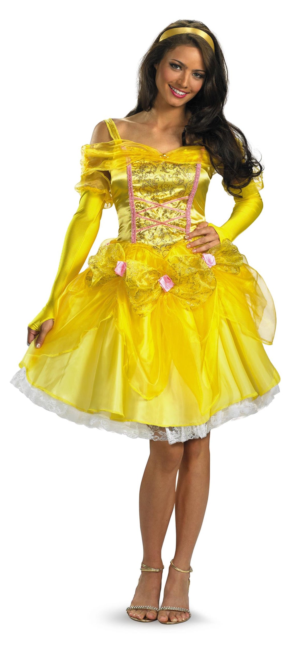 Belle Fab Beauty and the Beast Woman's Costume Adult Medium 8-10