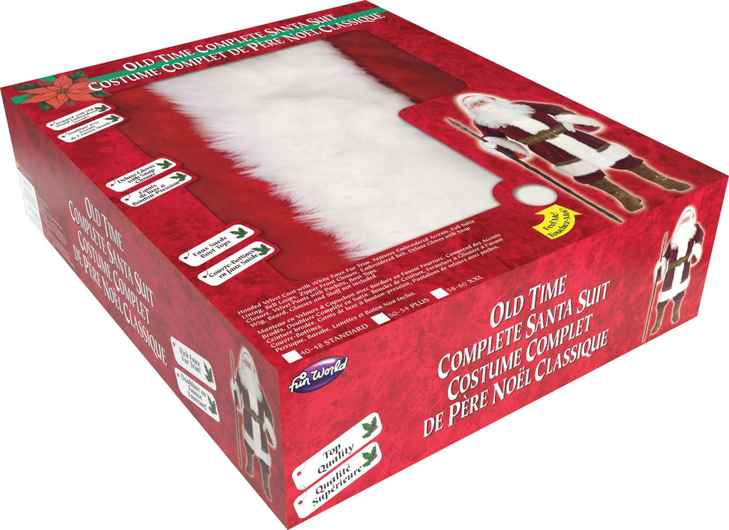 Supreme Edition Old Time Santa Claus Suit Costume Size 40-48