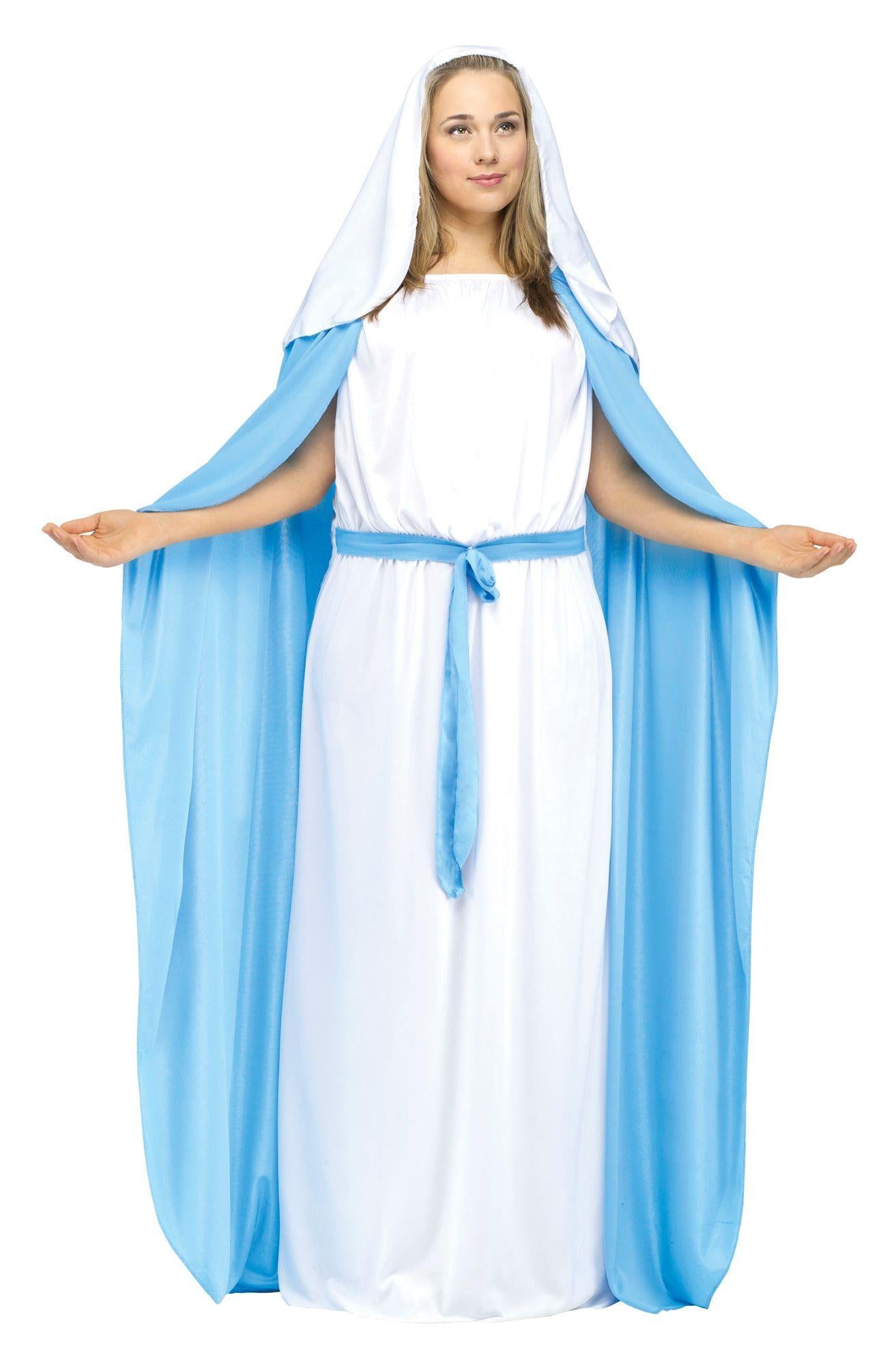 Virgin Mary Plus Size Robe Biblical Costume