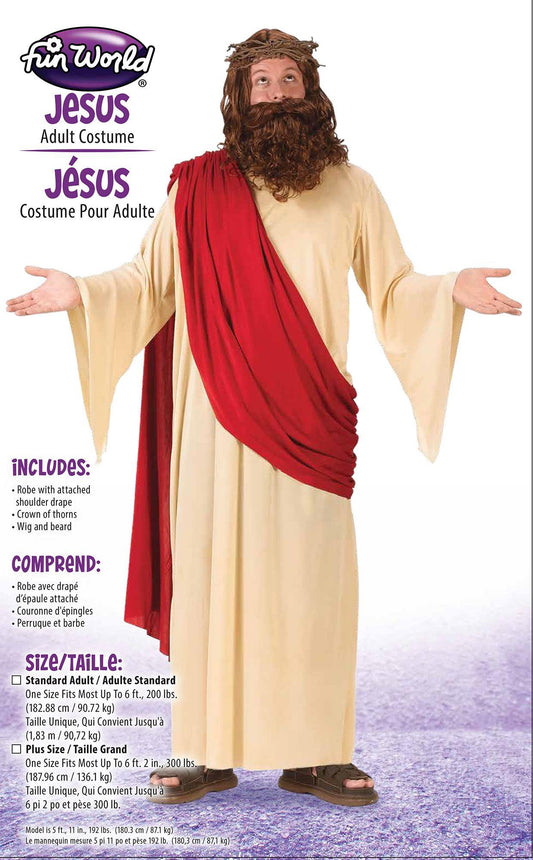 Jesus Biblical Christmas God Adult Costume
