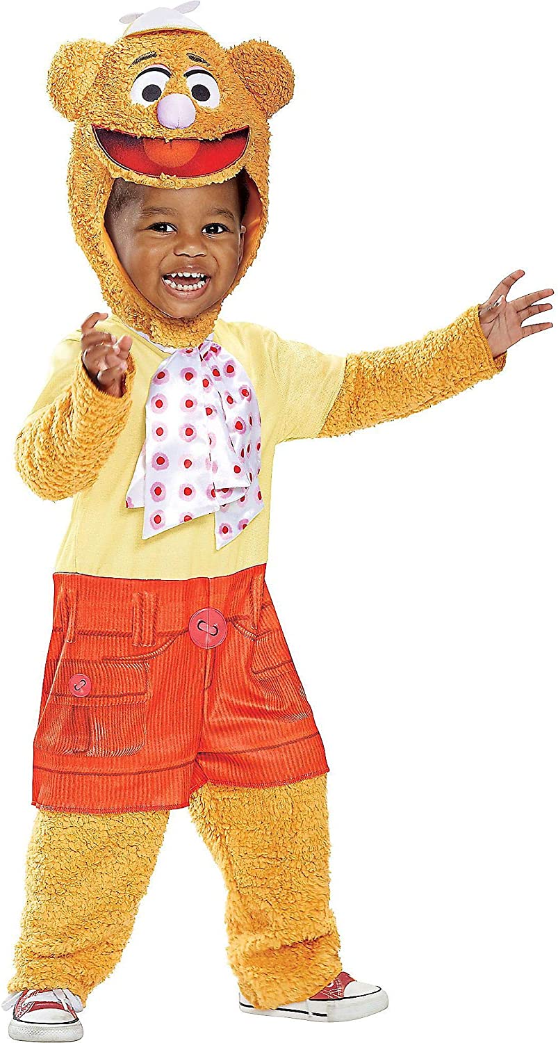 Fozzie Bear Muppet Babies Toddler Costume Size 3T-4T