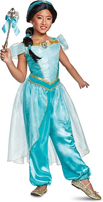 Jasmine Disney Princess Deluxe Toddler Costume 3T-4T