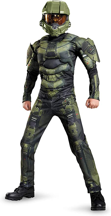 Master Chief Halo Classic Child Halloween Costume Size 4-6