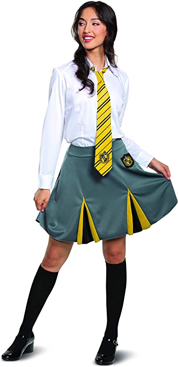 Harry Potter Hufflepuff Skirt Adult Medium 8-10