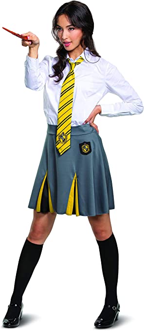 Harry Potter Hufflepuff Skirt Adult Medium 8-10